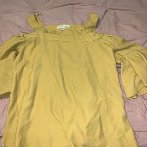 Mustard Yellow Blouse